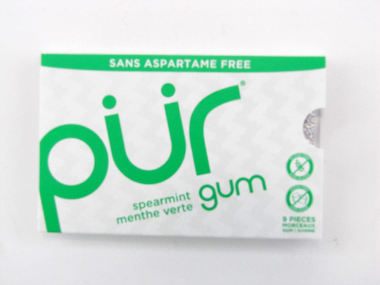 Pur Gum - Spearmint - front view