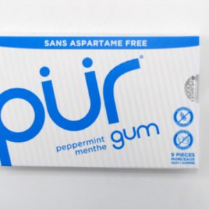 Pur Gum - Peppermint - front view