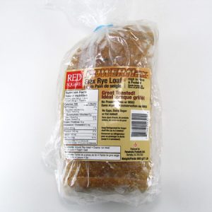 Power Flax - Rye Loaf Bread - front view