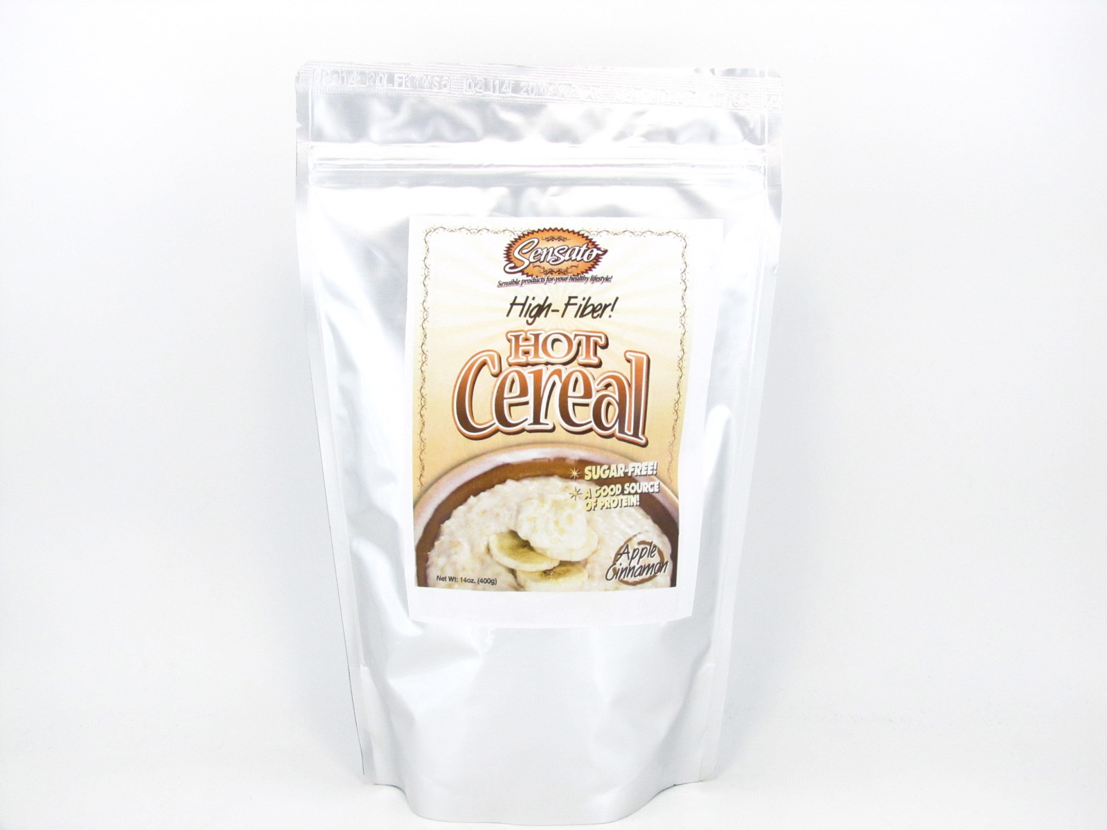 Sensato Hot Cereal - Apple Cinnamon - front view