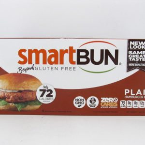 Smartbun - Plain Hamburger Buns - front view