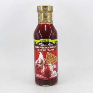 Waldenfarms Syrup - Strawberry - front view