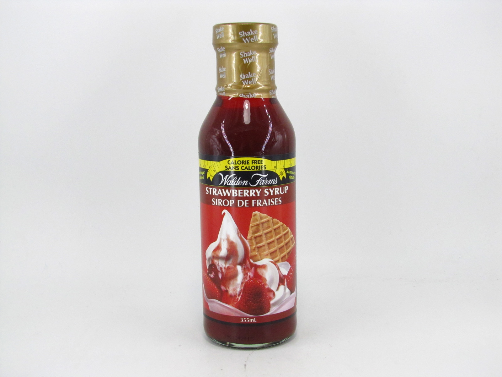 Waldenfarms Syrup - Strawberry - front view