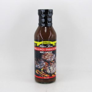 Waldenfarms BBQ Sauce - Thick and Spicy - front view