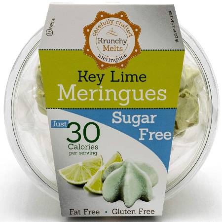 Krunchy Melts Meringues - Key Lime