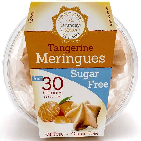 Krunchy Melts Meringues - Tangerine