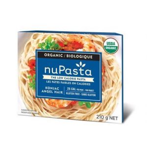 NuPasta Organic Konjac - Angel Hair Case of 8 Packs