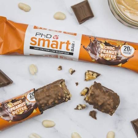 PhD Performance Nutrition Smart Bar Chocolate Peanut Butter 64g